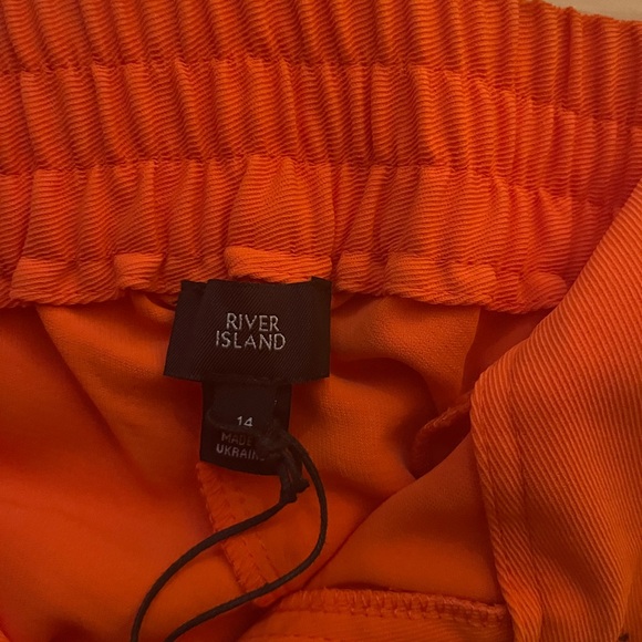 River Island Elasticated Flared Smart Trousers. 40 EU. New - Picture 5 of 7